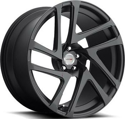 Vissol F-906 10.5x22 5x114.3 ET 42 Dia 73.1 satin_black