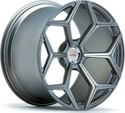 Vissol F-907 8.5x19 5x100 ET 45 Dia 57.1 _gloss_graphite