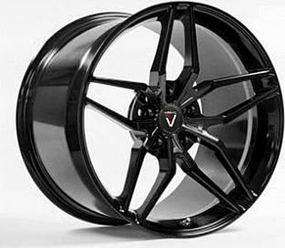 Vissol F-928 10x20 5x114.3 ET 45 Dia 73.1 gloss_black