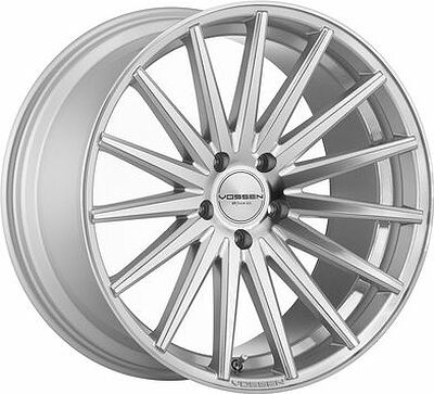 Vossen VFS2 10x19 5x120 ET 42 Dia 72.56 Silver Polished