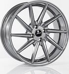 X-Race H-03R 7.5x17 5x112 ET 35 Dia 66.6 graphite