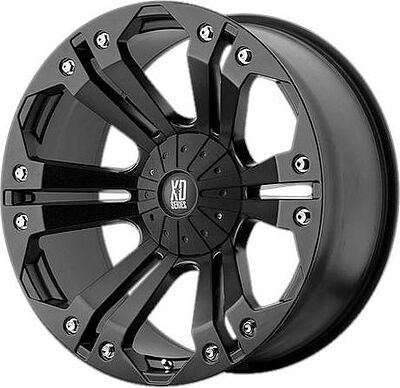 XD Series XD778 9x18 6x139.7 ET 18 Dia 106 Matte Black