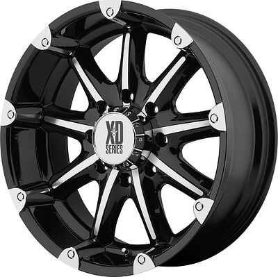 XD Series XD779 9x18 6x139 ET 18 Dia 106 Black/Machined