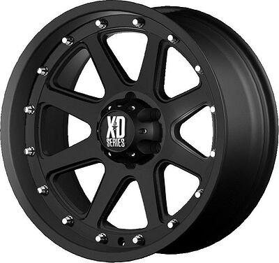 XD Series XD798 9x20 6x114 ET 18 Dia 72.62 Black