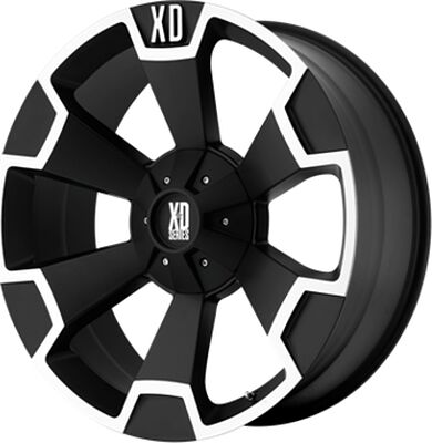 XD Series XD803 9x18 5x130 ET 35 Dia 84.1 Black/Machined