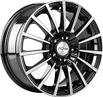 X'trike X-106 6.5x15 5x110 ET 35 Dia 65.1 BK/FP X'trike X-106 6.5x15 5x110 ET 35 Dia 65.1 BK/FP
