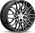 X'trike X-143 6.5x16 5x114.3 ET 45 Dia 67.1 BK/FP