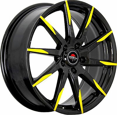 Yokatta Model-32 7x18 5x114 ET 50 Dia 67 BK+Y
