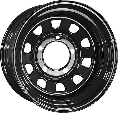 Zepp 4x4 Land Rover Semicircle 8x16 5x165 ET -24 Dia 125 Gloss Black