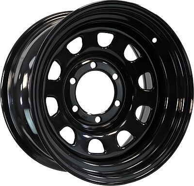 Zepp 4x4 Toyota Hilux 2.5D, 3.0D Semicircle 8x16 6x139.7 ET -10 Dia 110 Gloss Black