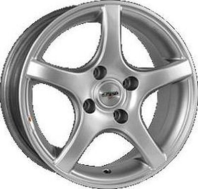 Zepp GTI 7x16 5x108 ET 45 Dia 72 silver