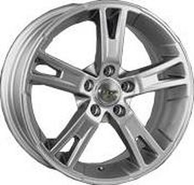 Zepp Riccione 7x17 5x110 ET 42 Dia 65.1 silver