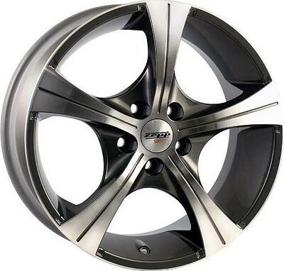 Zepp Rocket 7x16 5x100 ET 38 Dia 75 Anthracite Mirror