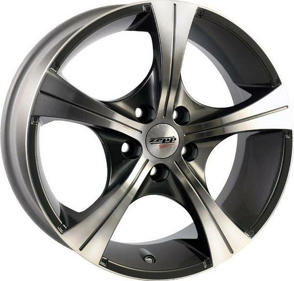 Zepp Rocket 7.5x17 5x112 ET 40 Dia 75 антрацит mirror