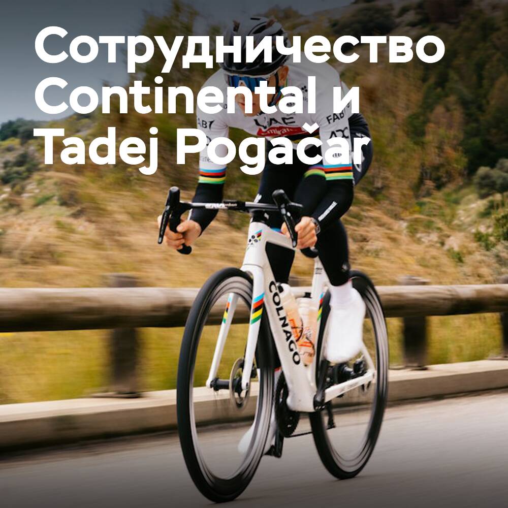 Continental and Tadej Pogačar collaborate to improve road safety
