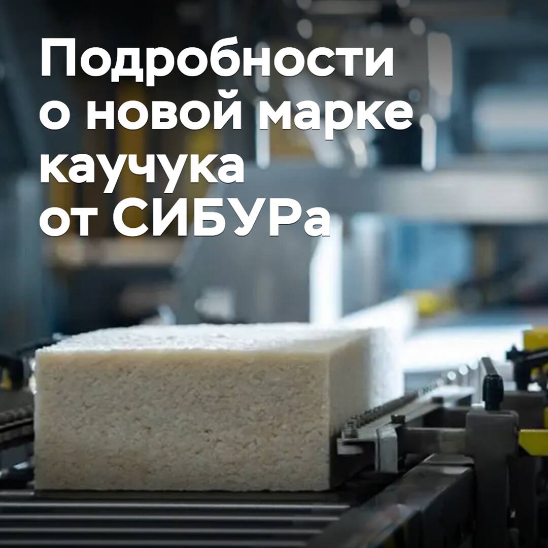 In SIBUR, details about a new brand of rubber were revealed
