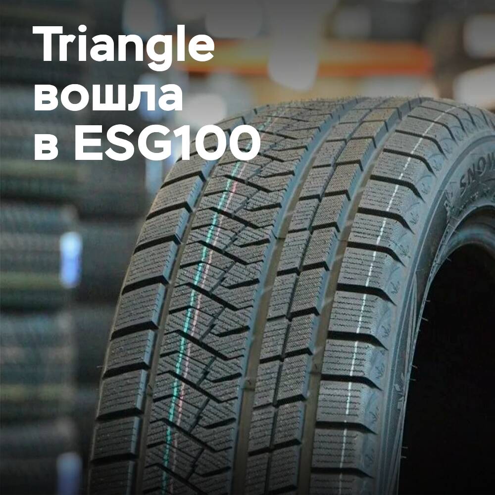 Triangle Tyre confirms its leadership in sustainable development by being included in the ESG100