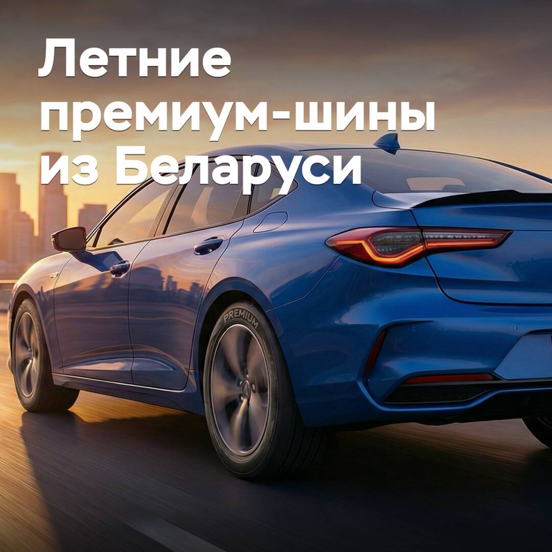 The market has introduced summer premium tires from Belarus