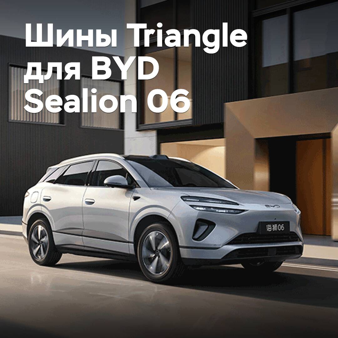 For BYD Sealion 06, Triangle tires are approved