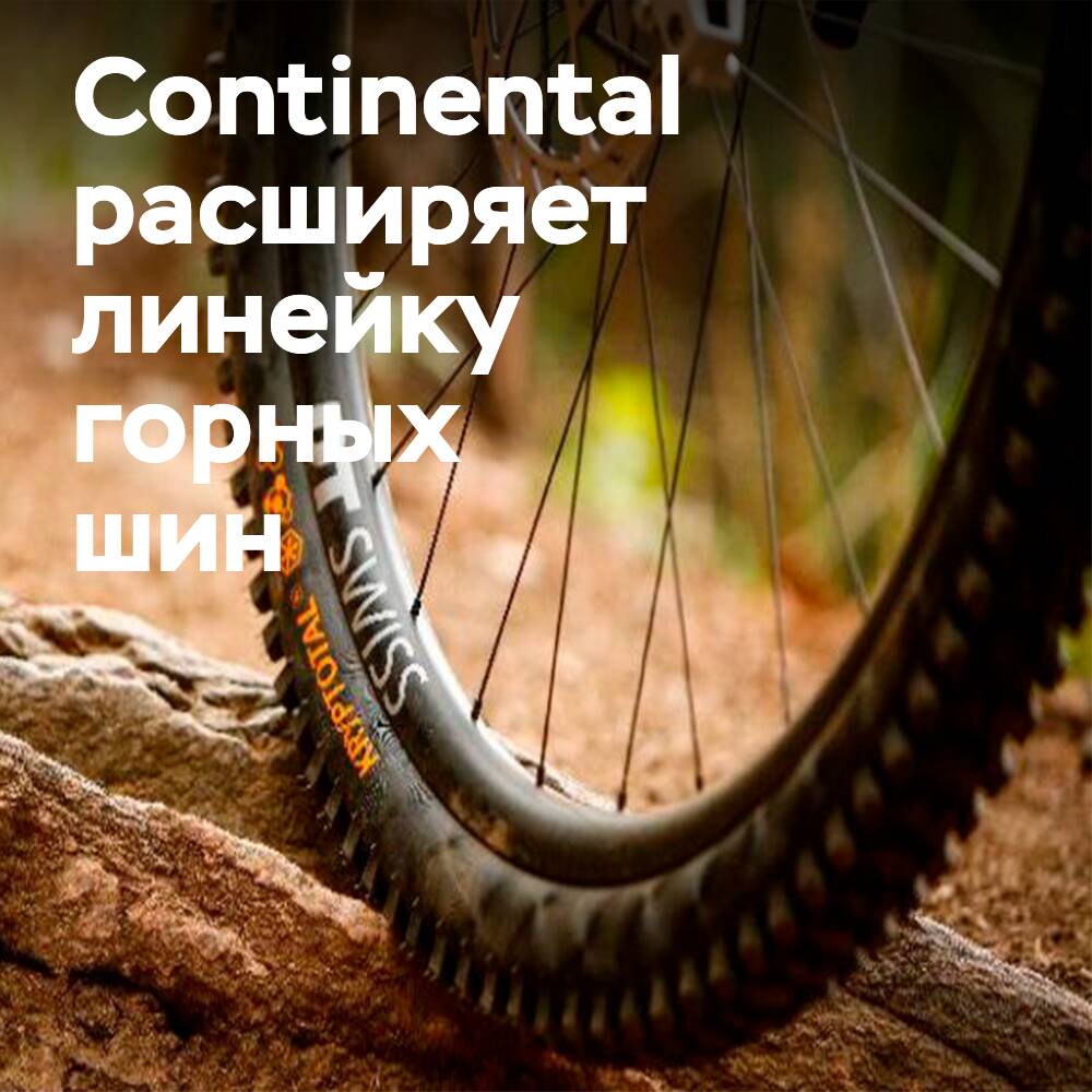 Больше выбора для райдеров: Continental представил 13 новых шин Gravity